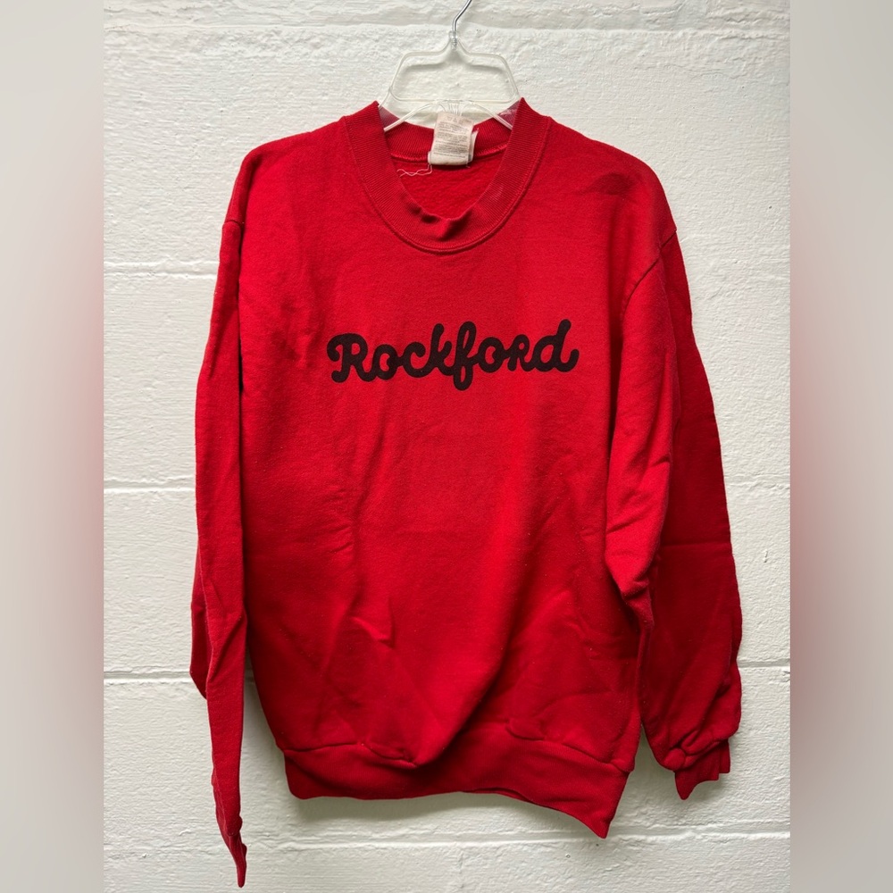 Red Rockford Crewneck